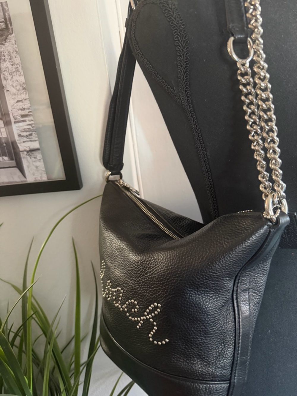 Coach Paxton Duffle with Studded Script Convertible Bag - Picture 11 of 14